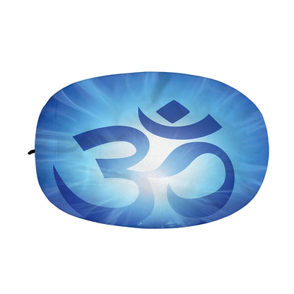 Mantra Om Print Car Side Mirror Covers
