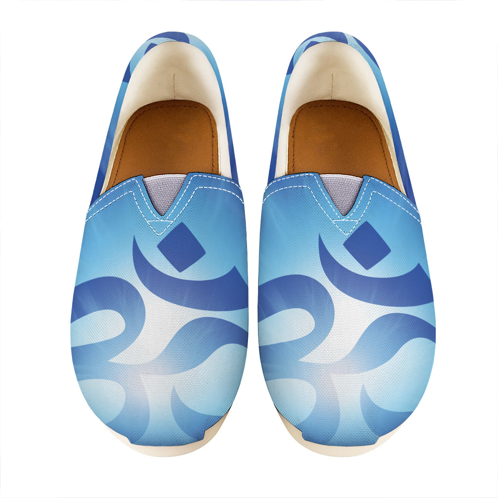 Mantra Om Print Casual Shoes