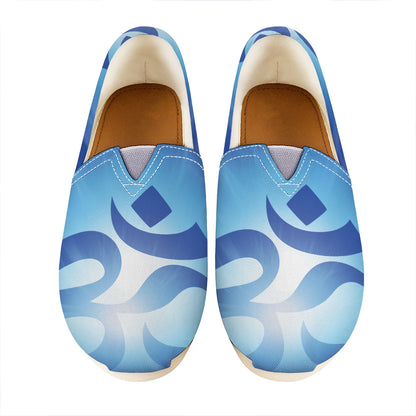 Mantra Om Print Casual Shoes