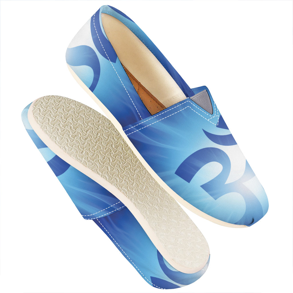Mantra Om Print Casual Shoes