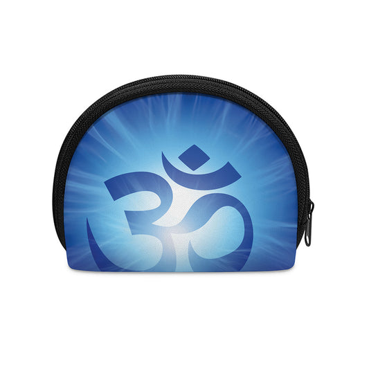 Mantra Om Print Coin Purse