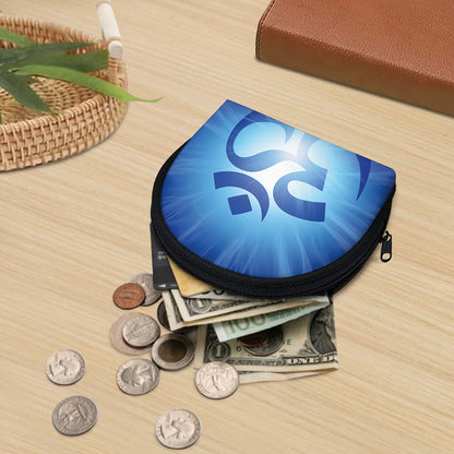 Mantra Om Print Coin Purse
