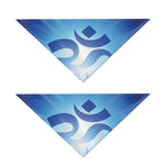 Mantra Om Print Dog Bandana