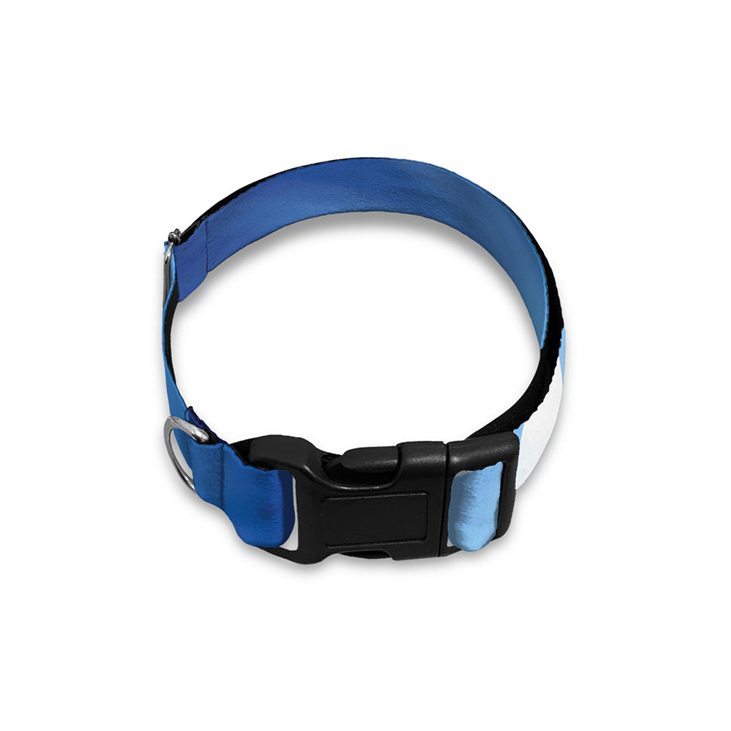 Mantra Om Print Dog Collar