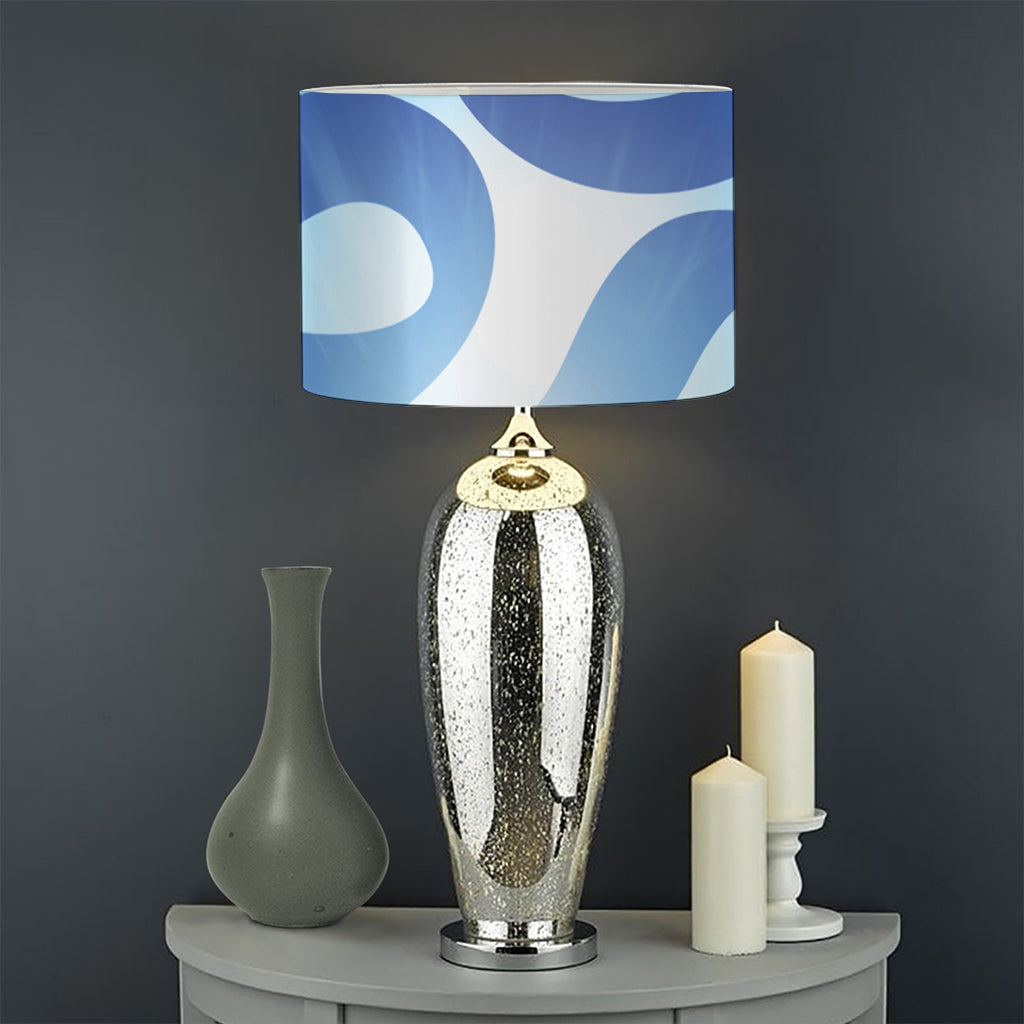 Mantra Om Print Drum Lamp Shade