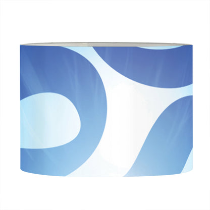 Mantra Om Print Drum Lamp Shade