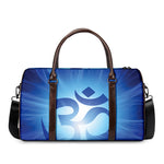 Mantra Om Print Duffle Bag