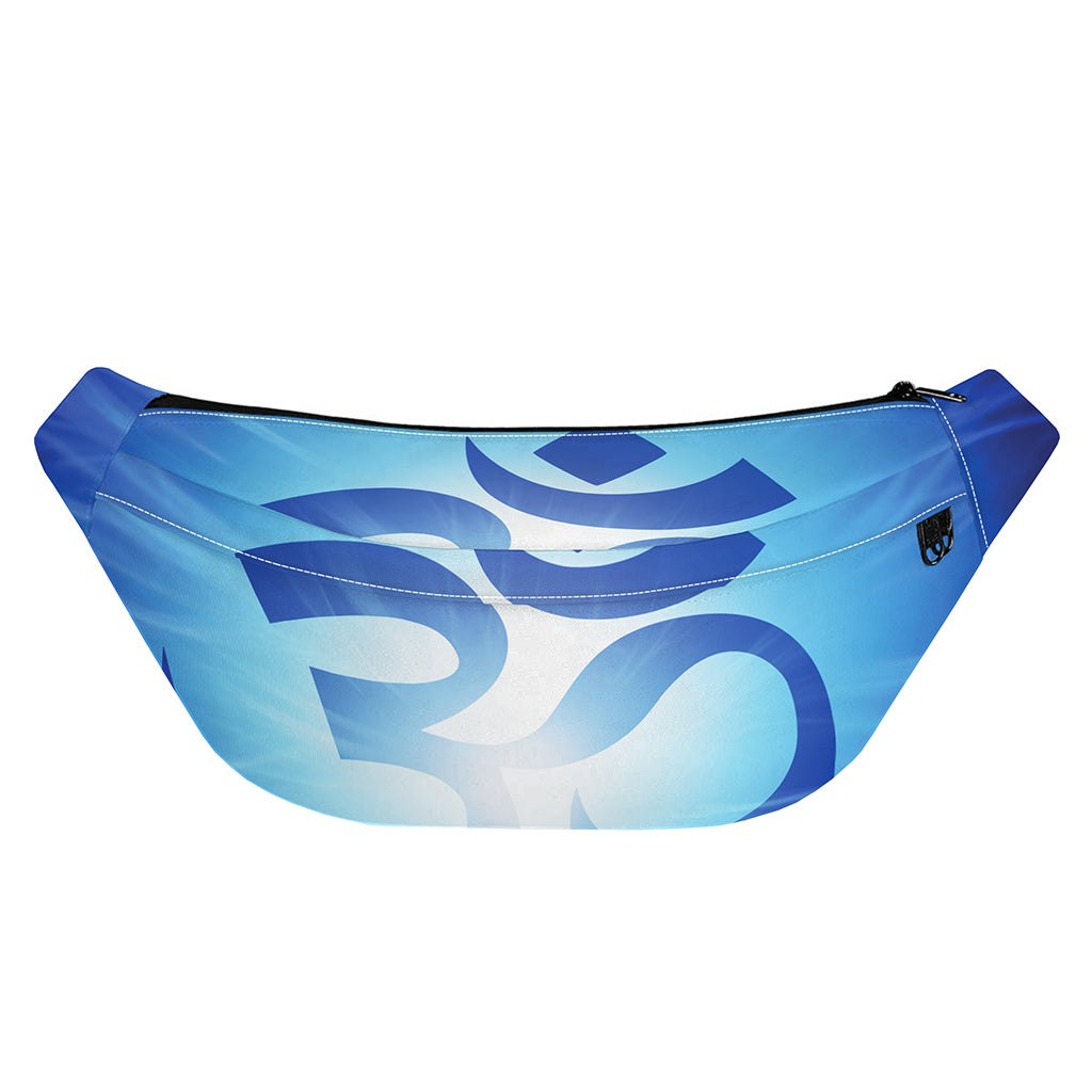 Mantra Om Print Fanny Pack
