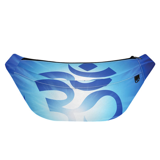 Mantra Om Print Fanny Pack