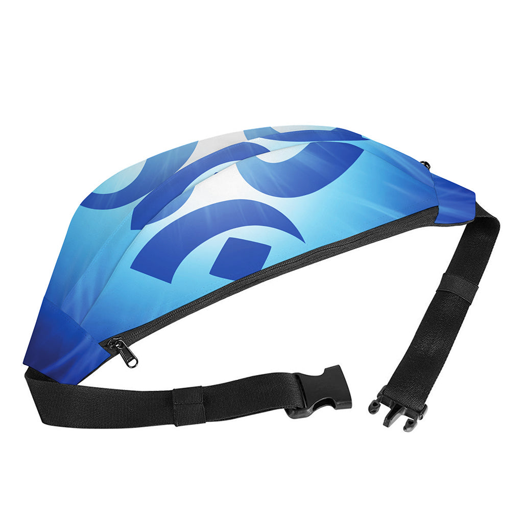Mantra Om Print Fanny Pack