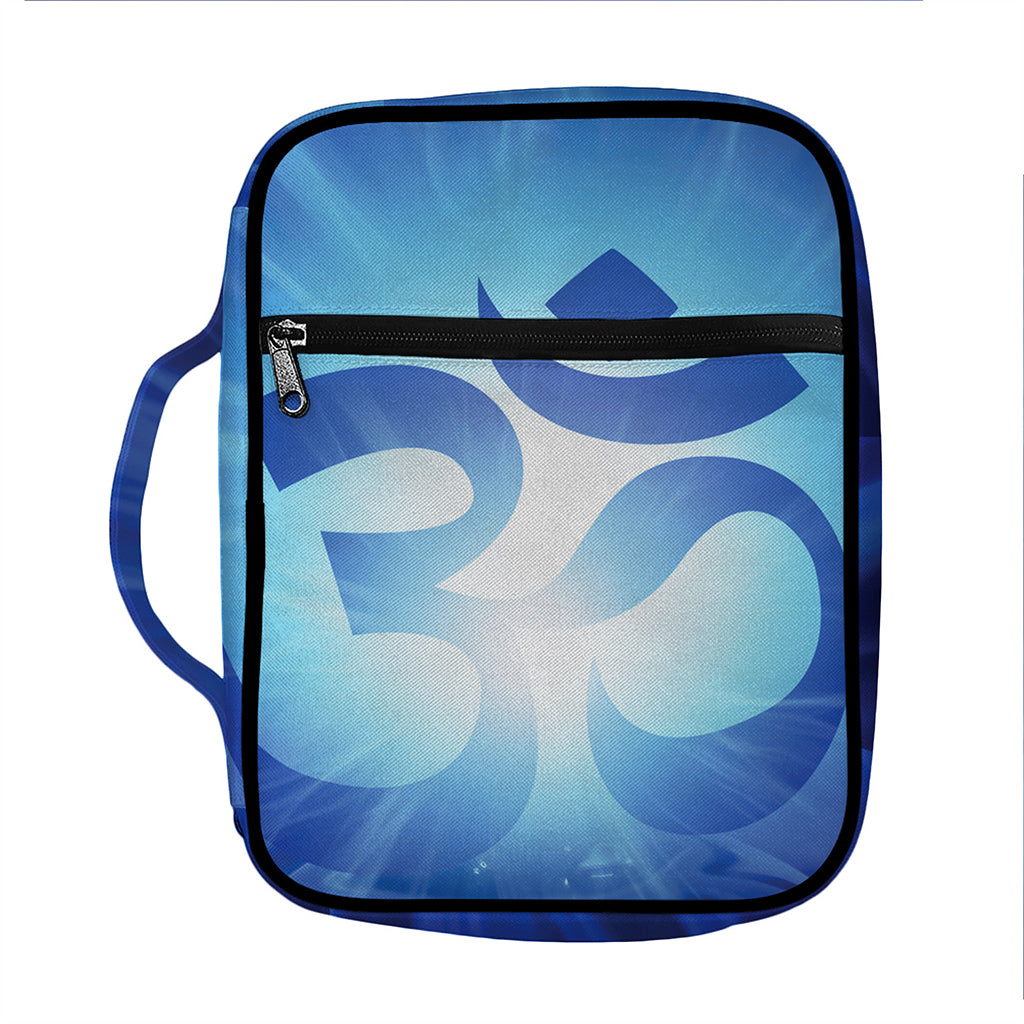 Mantra Om Print Front Pocket Bible Bag