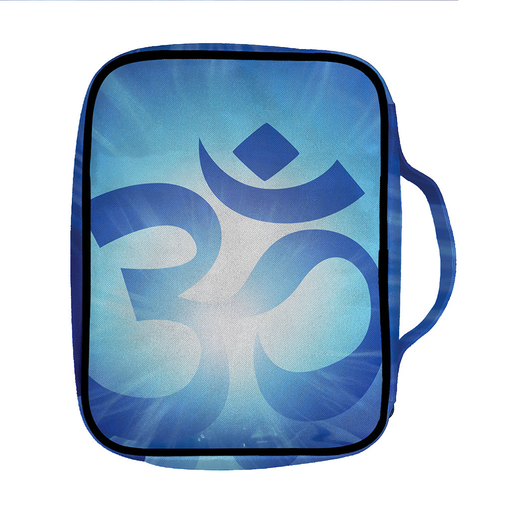 Mantra Om Print Front Pocket Bible Bag