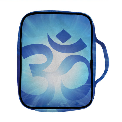 Mantra Om Print Front Pocket Bible Bag
