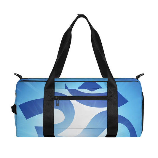 Mantra Om Print Gym Bag