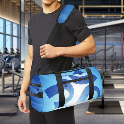 Mantra Om Print Gym Bag