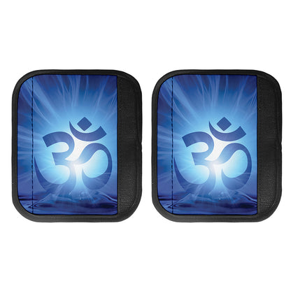 Mantra Om Print Handle Covers