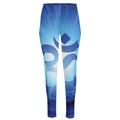 Mantra Om Print High-Waisted Pocket Leggings