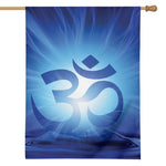 Mantra Om Print House Flag
