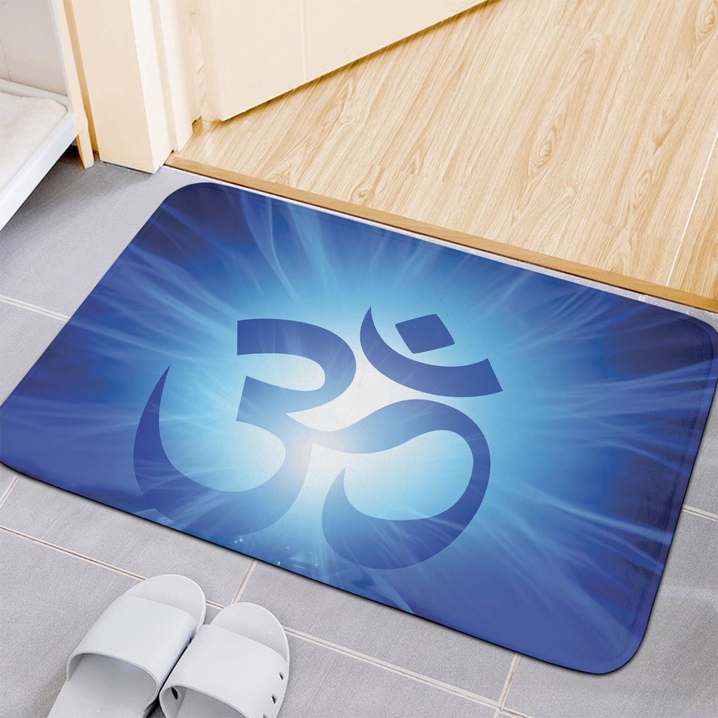 Mantra Om Print Indoor Door Mat