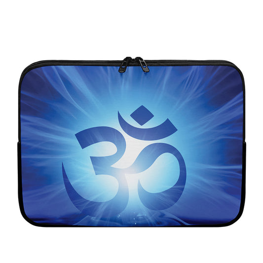 Mantra Om Print Laptop Sleeve