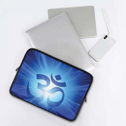 Mantra Om Print Laptop Sleeve
