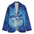 Mantra Om Print Men's Blazer