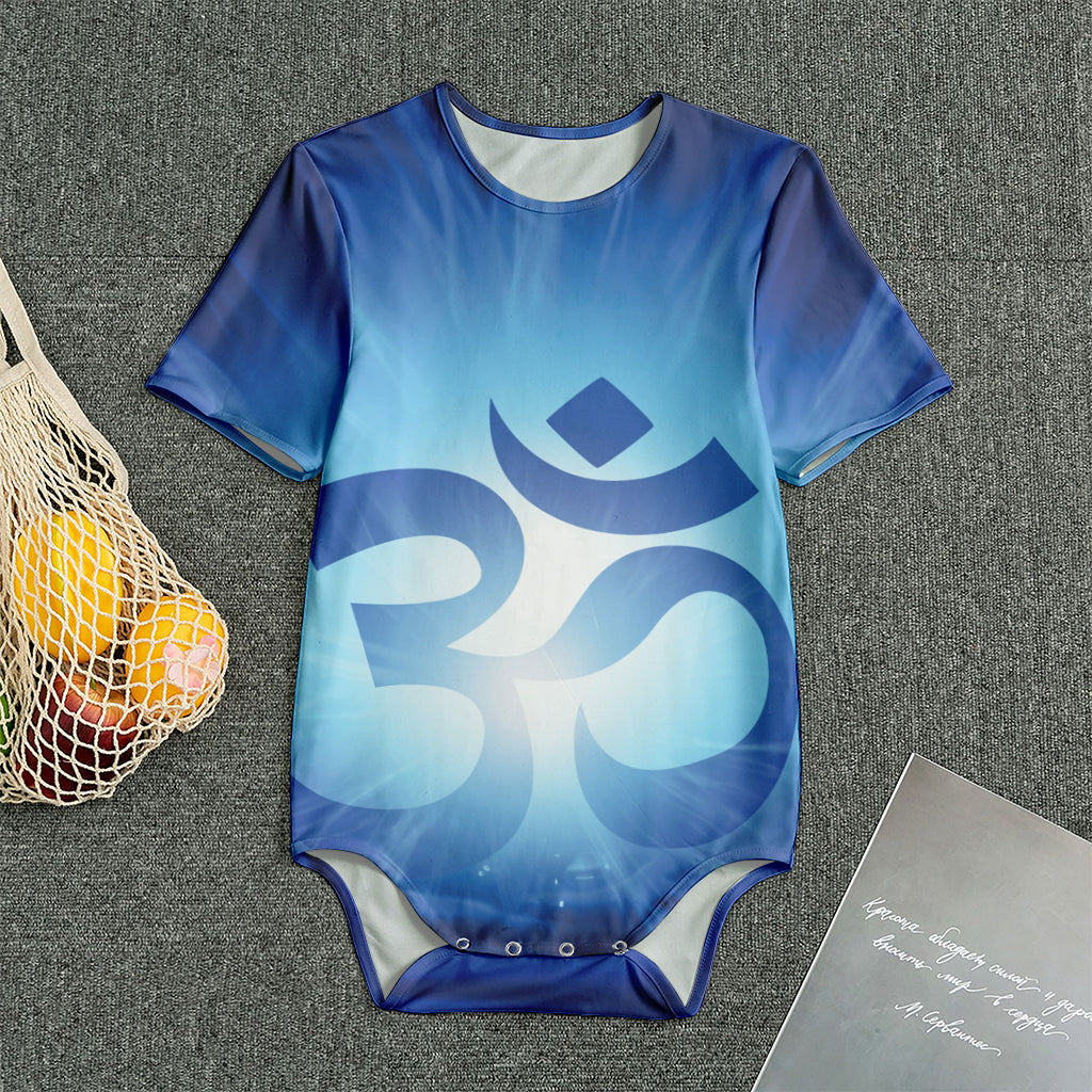 Mantra Om Print Men's Bodysuit