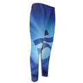 Mantra Om Print Men's Compression Pants
