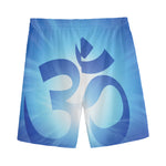 Mantra Om Print Men's Sports Shorts