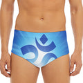Mantra Om Print Men's Triangle Swim Briefs