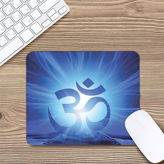 Mantra Om Print Mouse Pad