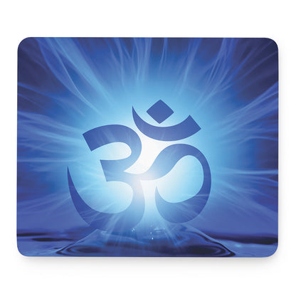 Mantra Om Print Mouse Pad