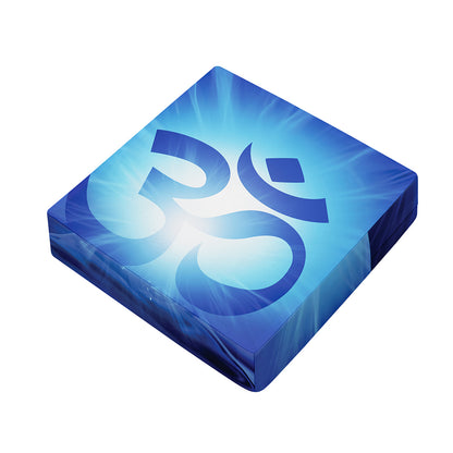 Mantra Om Print Outdoor Seat Cushion Cover