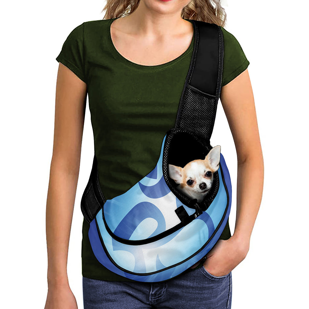 Mantra Om Print Pet Sling Carrier