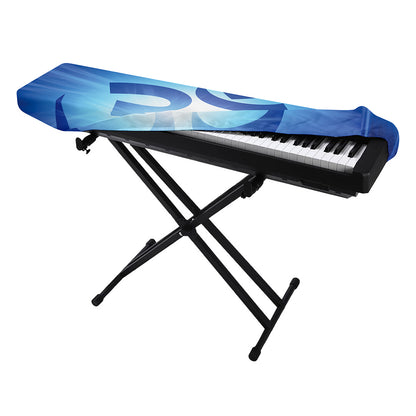 Mantra Om Print Piano Keyboard Cover