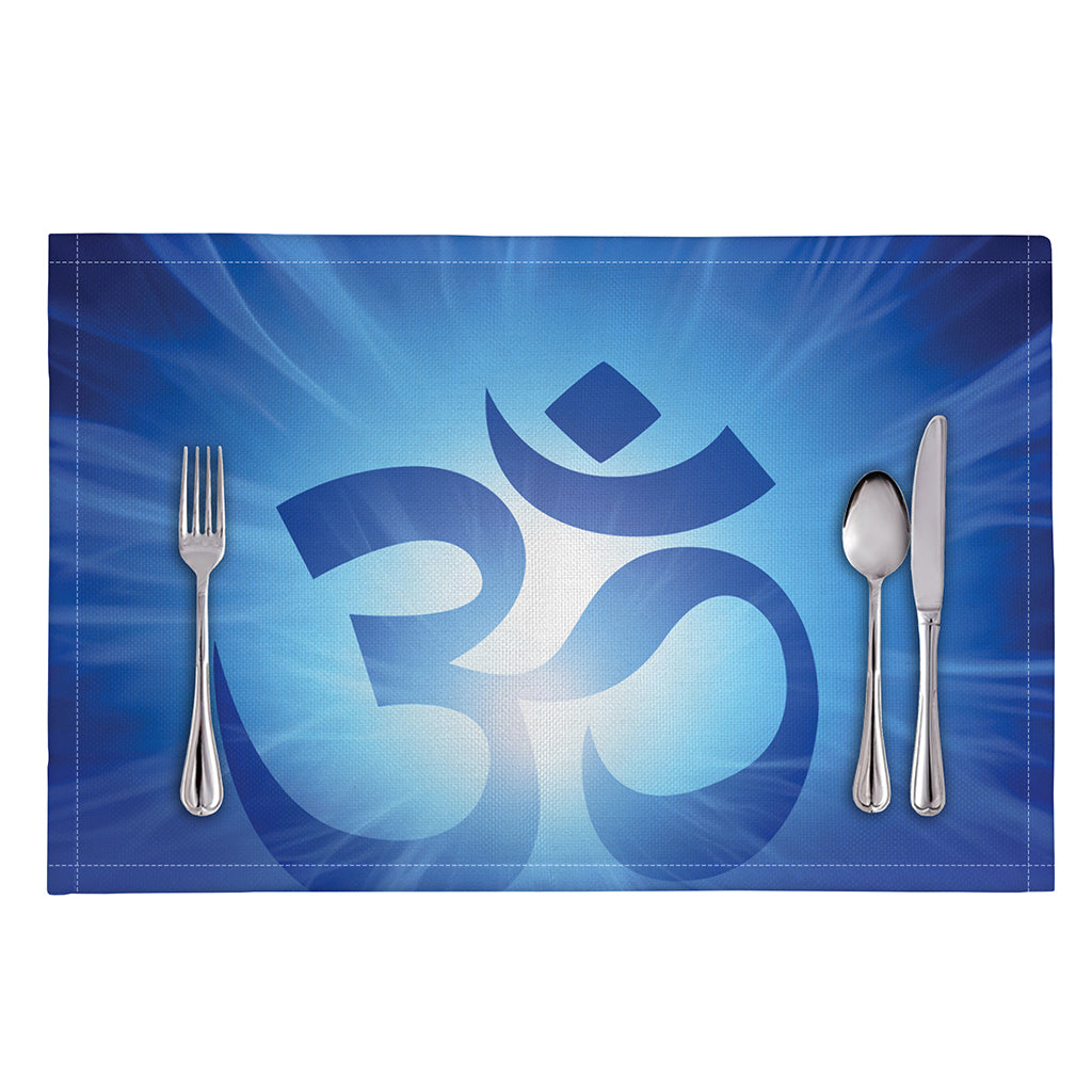 Mantra Om Print Placemat