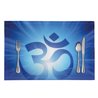 Mantra Om Print Placemat