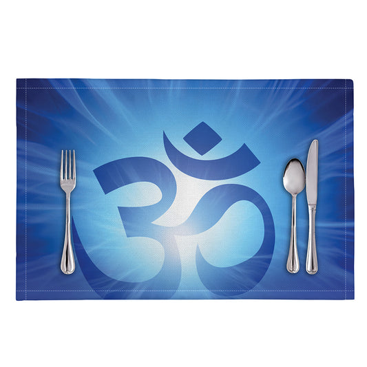 Mantra Om Print Placemat