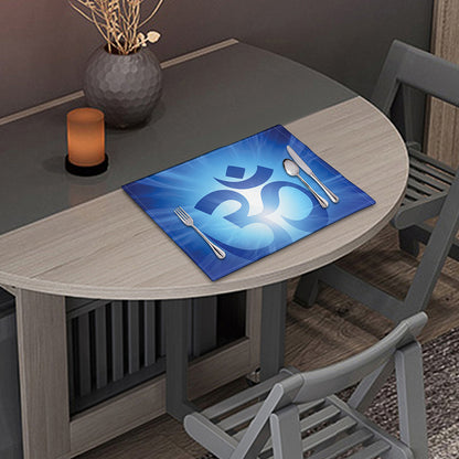 Mantra Om Print Placemat