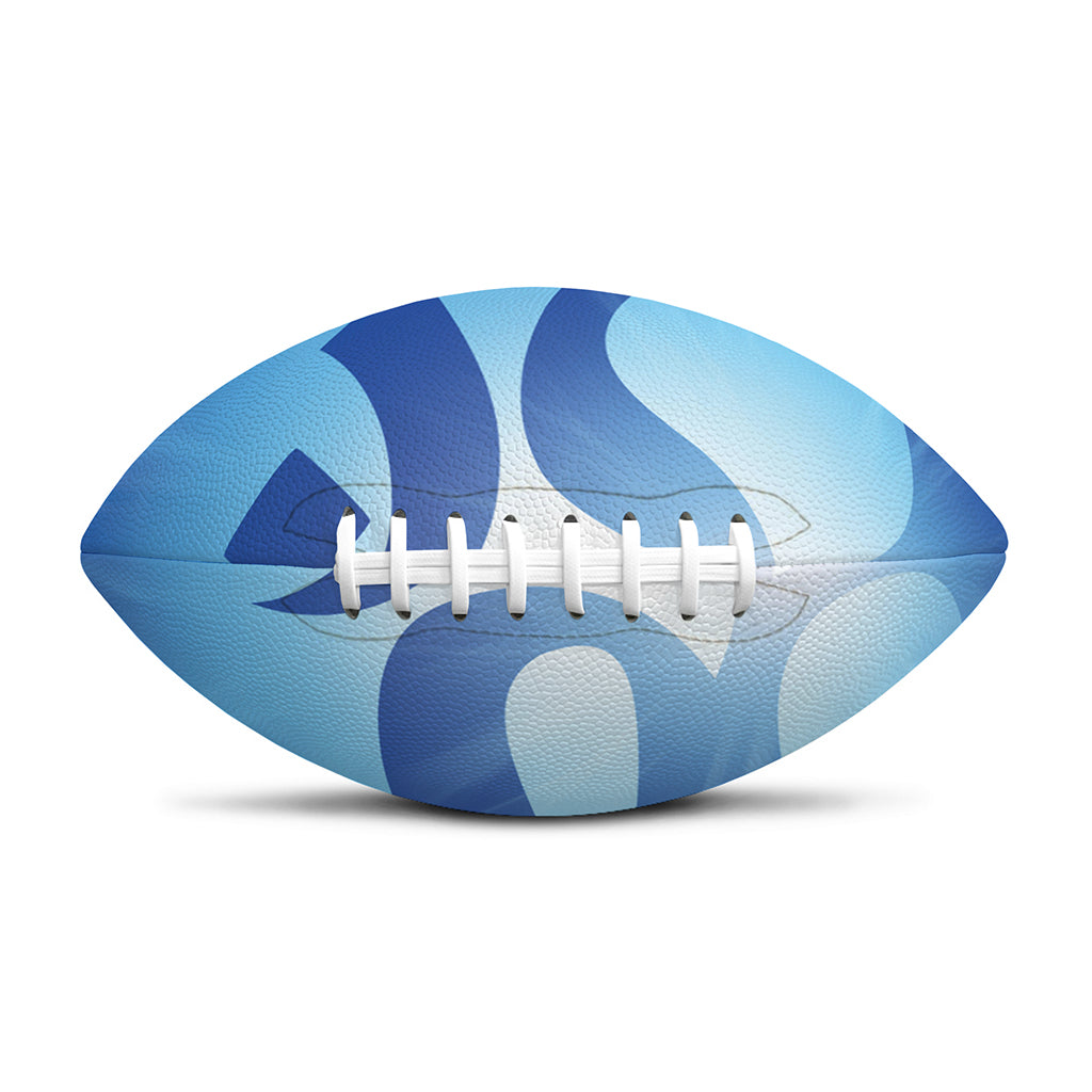 Mantra Om Print Rugby Ball