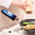 Mantra Om Print Skillet Handle Cover