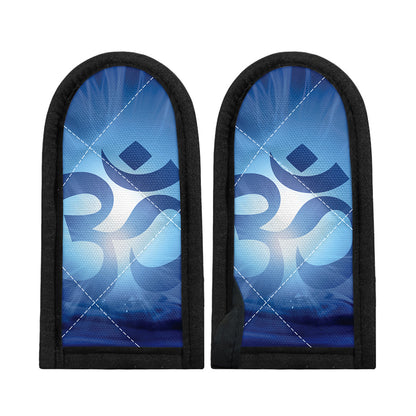 Mantra Om Print Skillet Handle Cover