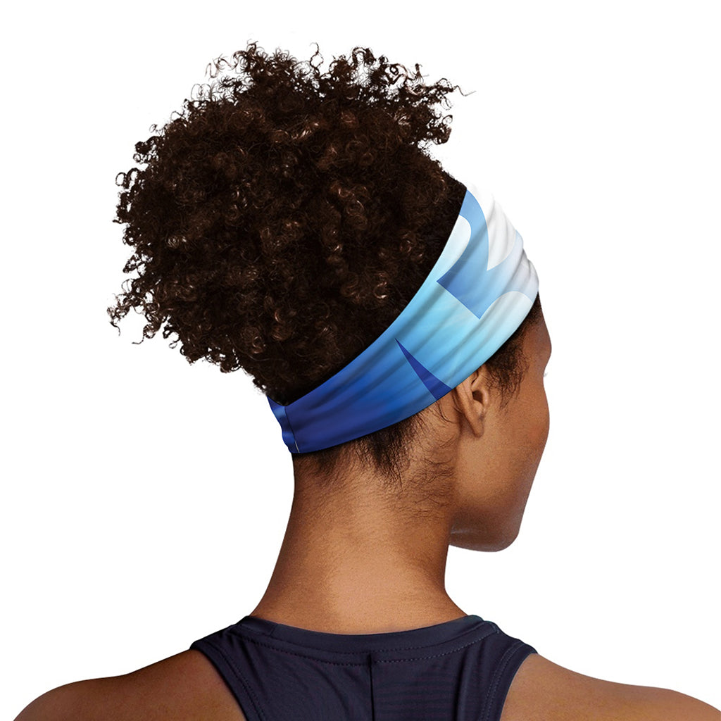 Mantra Om Print Sports Headband