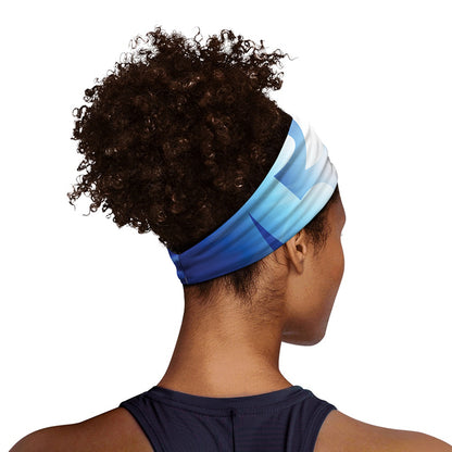 Mantra Om Print Sports Headband