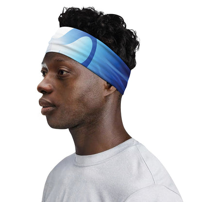 Mantra Om Print Sports Headband