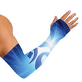 Mantra Om Print Sun Protection Arm Sleeves