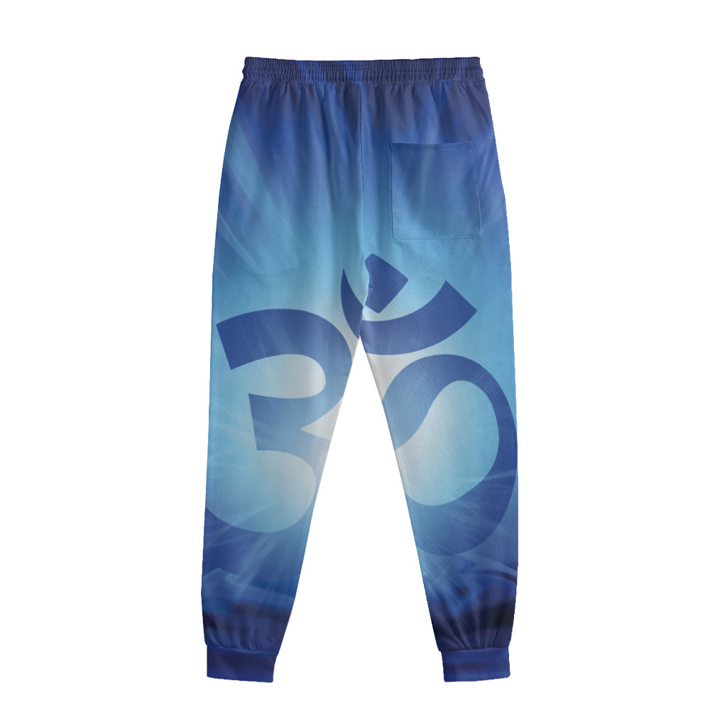 Mantra Om Print Sweatpants