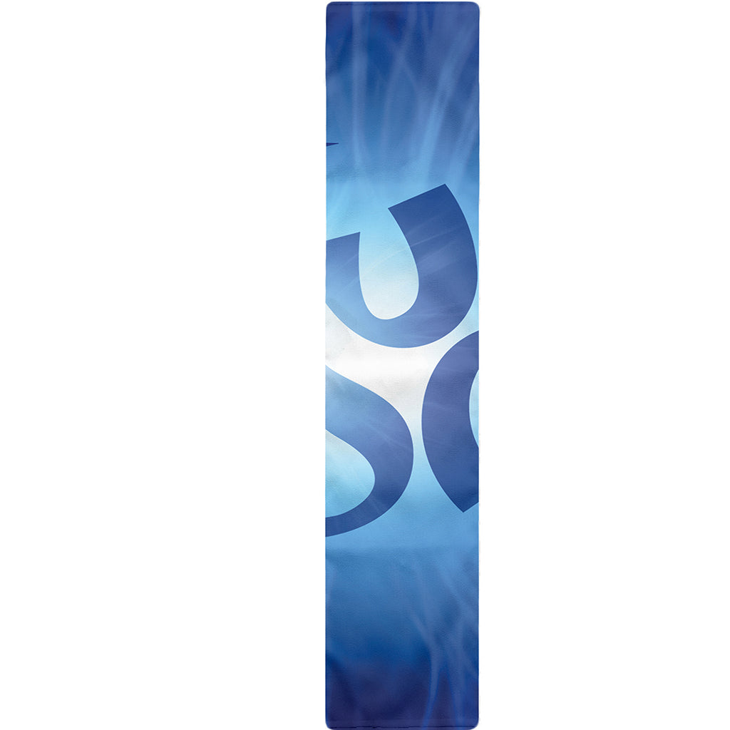 Mantra Om Print Table Runner