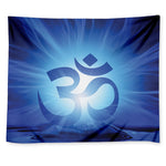 Mantra Om Print Tapestry