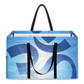 Mantra Om Print Utility Tote Bag
